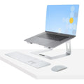 Rutschfestes Laptopstaender fuer Homeoffice aus Aluminium